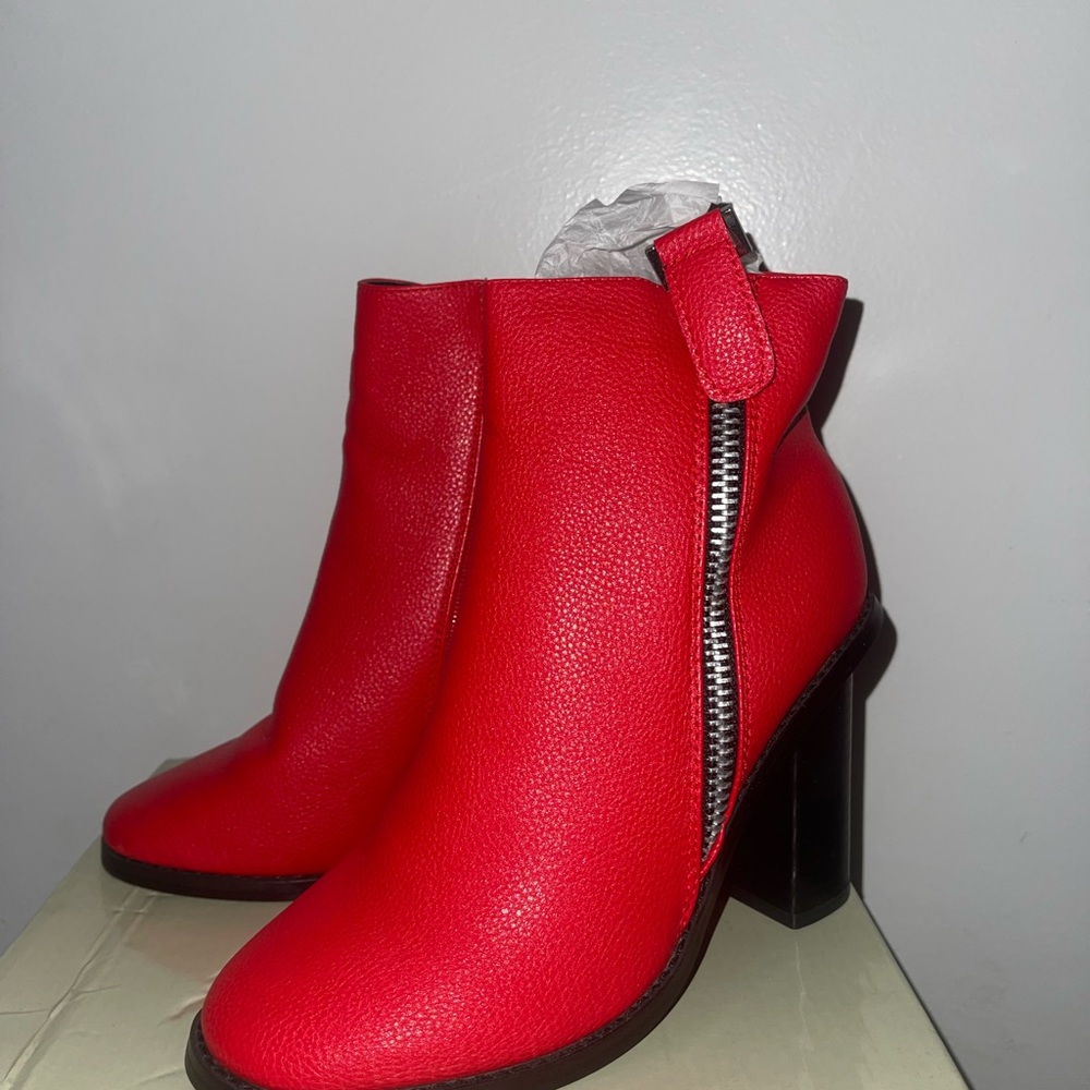 Red Booties - Picture 2 of 4